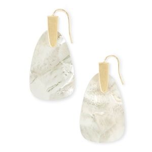 EUC KENDRA SCOTT Marty Gold Drop Earrings